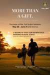 FOR ALL IDAHO RESIDENTS. A ROUND OF GOLF FOR FATHER-CHILD BONDING